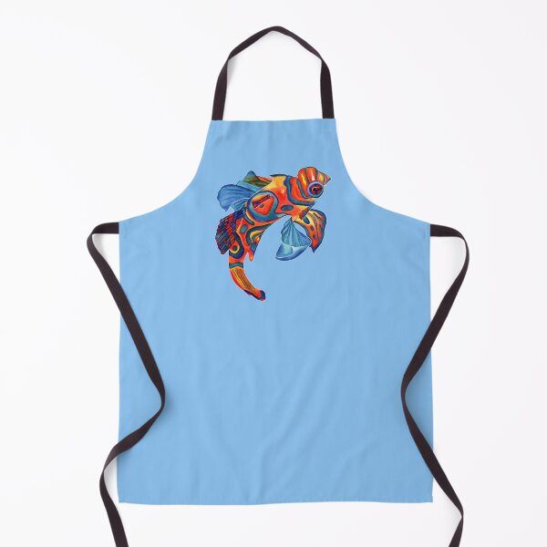 Item preview, Mandarin fish, Mandarin dragonet (original watercolour) designed and sold by irinagingercat.