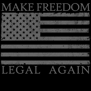 Imagen de la obra Make Freedom Legal Again Anarcho Liberty Legalize Freedom Gear de DynamicDesign
