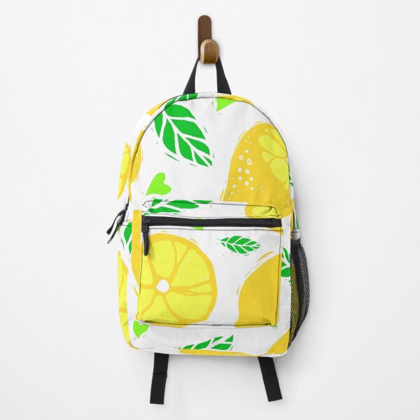 Item preview, Fruit background. Lemon and leaf vector seamless pattern. designed and sold by Kizuneko.