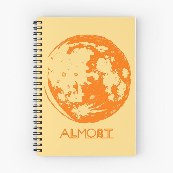 Item preview, Full Moon (Almost) Orange designed and sold by meomello.