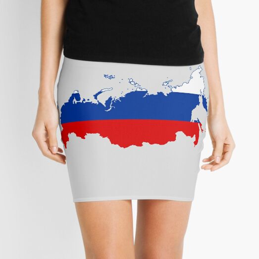 Flag Map of Russia, Russia Map Outline with National Flag Inside Essential  T-Shirt for Sale by mashmosh