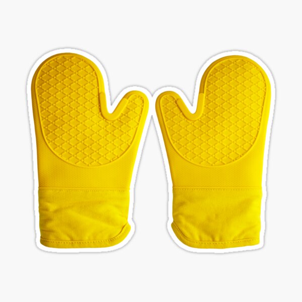 Cute Oven Mitts Mittens Sticker for Sale by Nabibibi