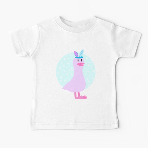 Pink Bird illustration  Baby T-Shirt