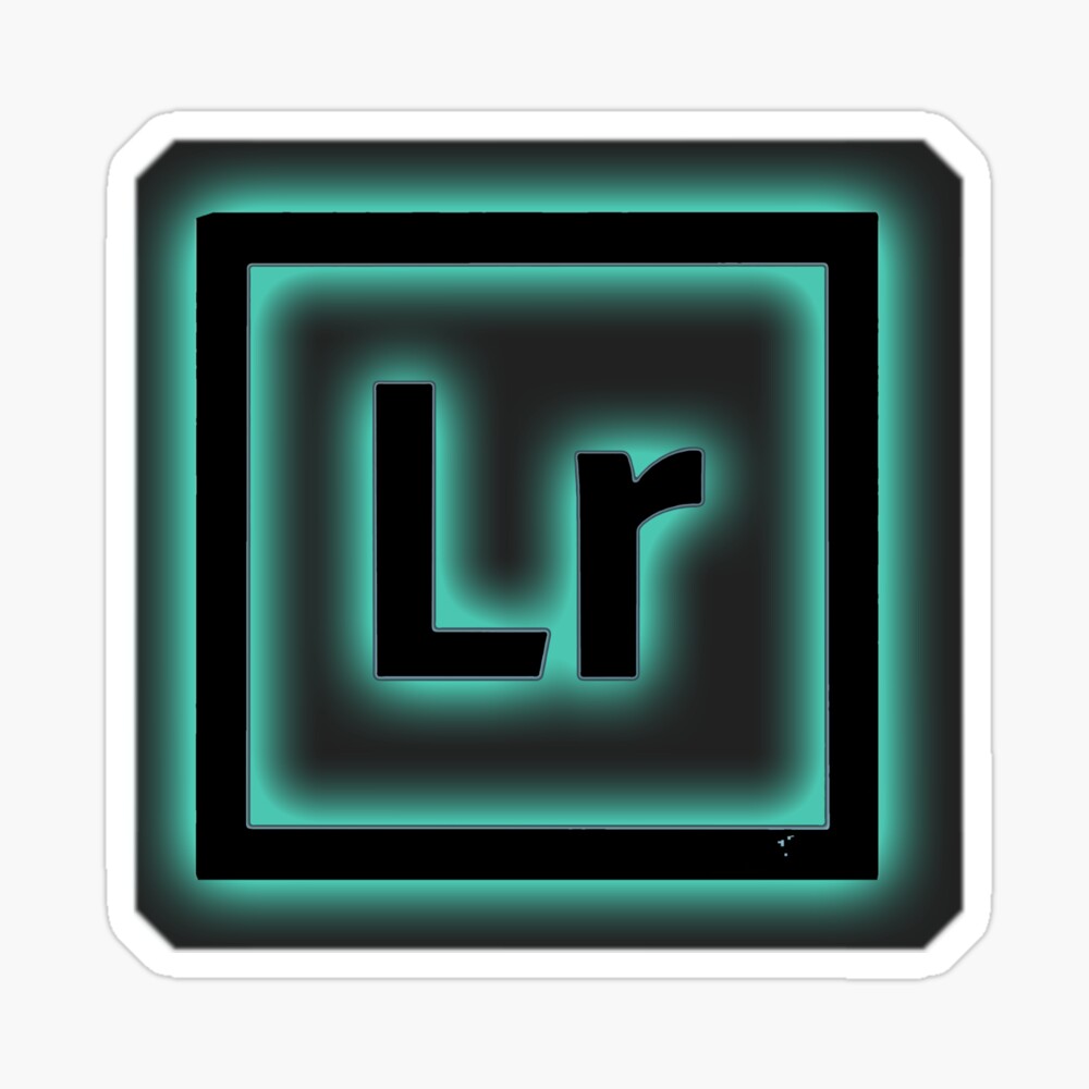 App icon adobe lightroom Royalty Free Vector Image