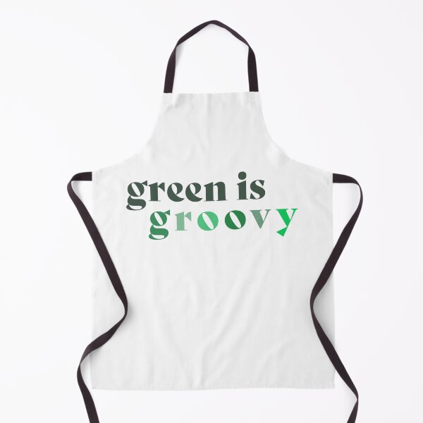 Item preview, Green is Groovy, Earth Day Retro Quote designed and sold by Ashleylcoop.