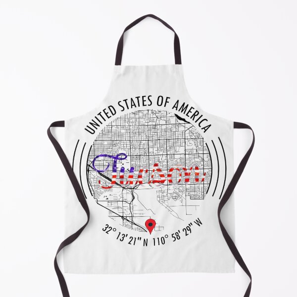 Item preview, Tucson, USA Road Map Art - Earth Tones designed and sold by hatimelhag.