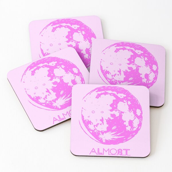 Item preview, Full Moon (Almost) Pink designed and sold by meomello.