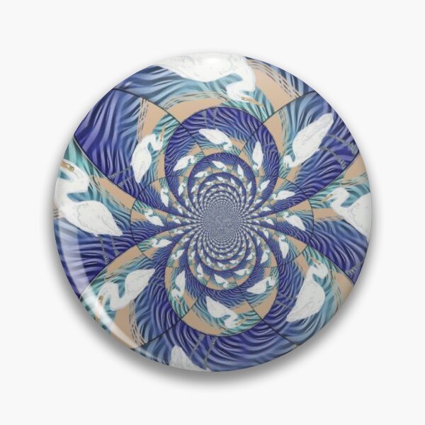 Item preview, White Heron Kaleidoscope  designed and sold by pinkyjainpan.