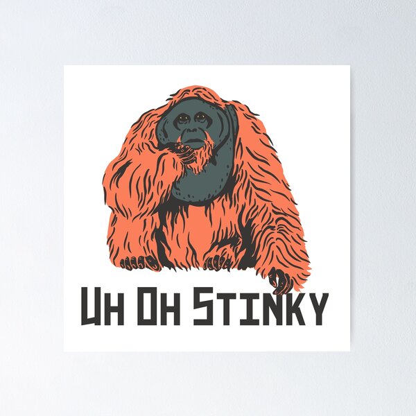 uh oh stinky meme monkey - le monke / world war 1 scene - Uh Oh Stinky -  Posters and Art Prints