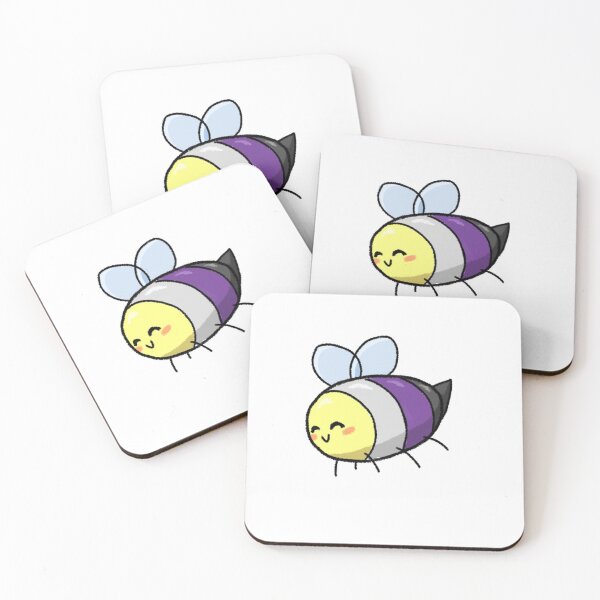 Item preview, Cute Nonbinary Bee Pride -- NB, Non-Binary, Enby designed and sold by NeetStudio.