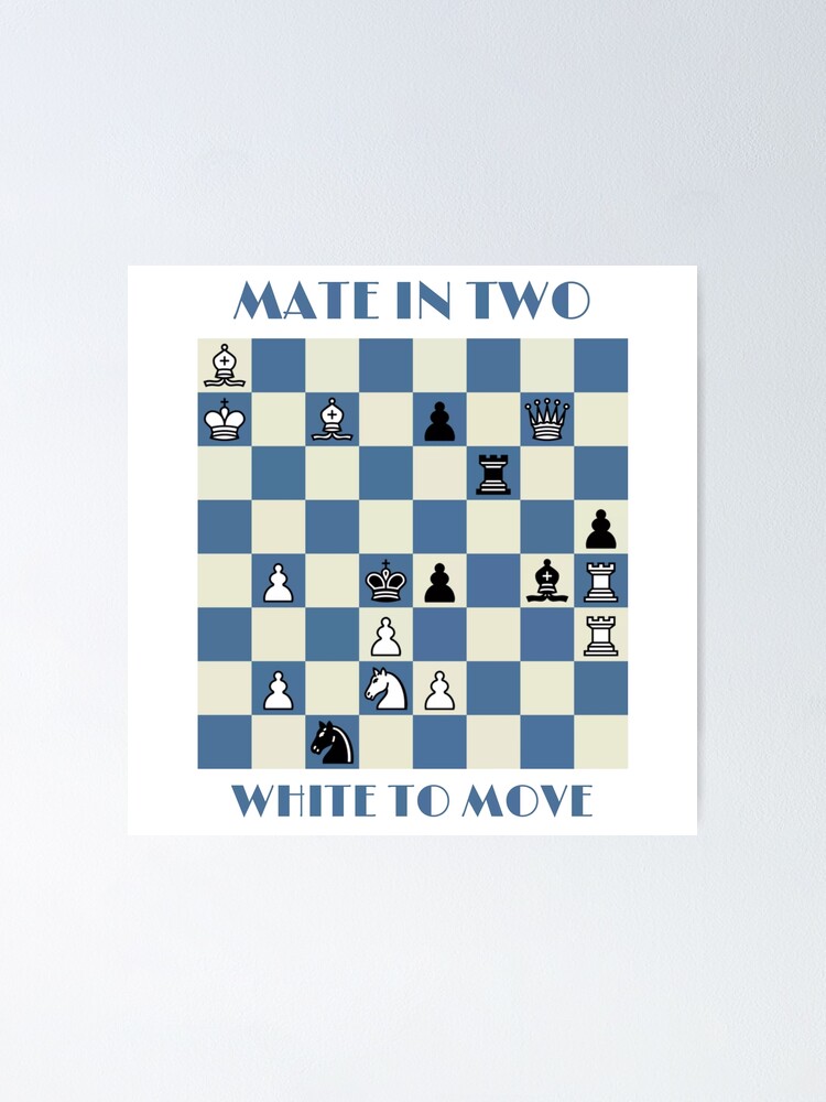 Chess Puzzle: white to checkmate in 2