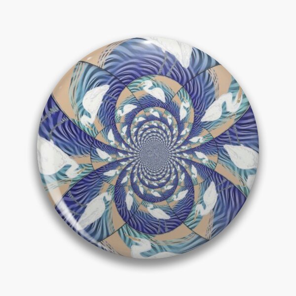 Item preview, White Heron Kaleidoscope  designed and sold by pinkyjainpan.
