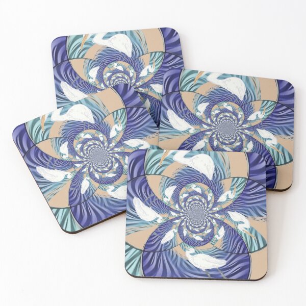 Item preview, White Heron Kaleidoscope  designed and sold by pinkyjainpan.