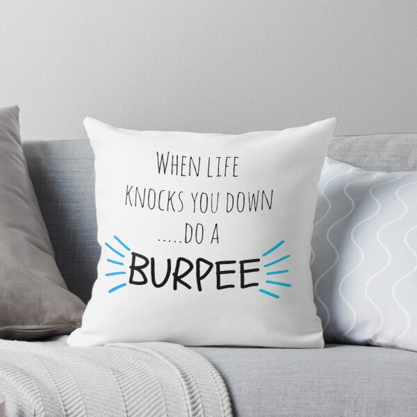Item preview, Fitness motivation gifts - when life knocks you down do a burpee - burpees exercise quote coffee mug for personal trainer designed and sold by FirSen.