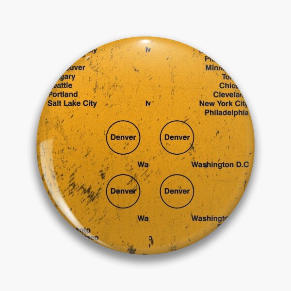 Item preview, Denver destinations poster grungy industrial designed and sold by schawnlees.