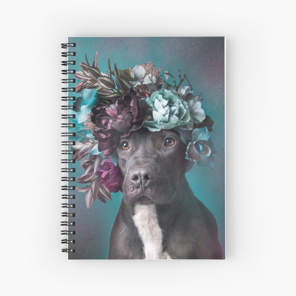 Flower Power, Aden Spiral Notebook