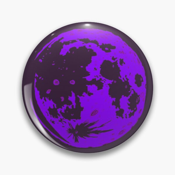 Item preview, Full Moon (Almost) Purple designed and sold by meomello.