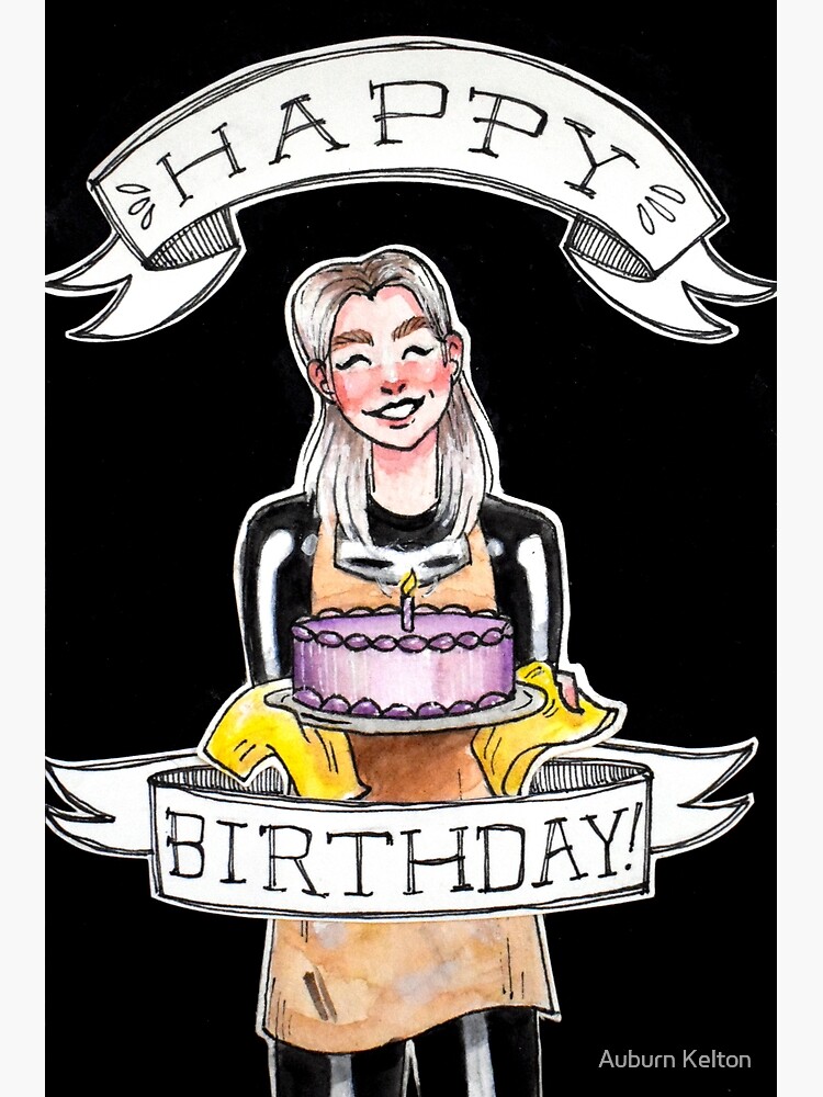 “phoebe bridgers birthday card” Poster by aktigerlily | Redbubble