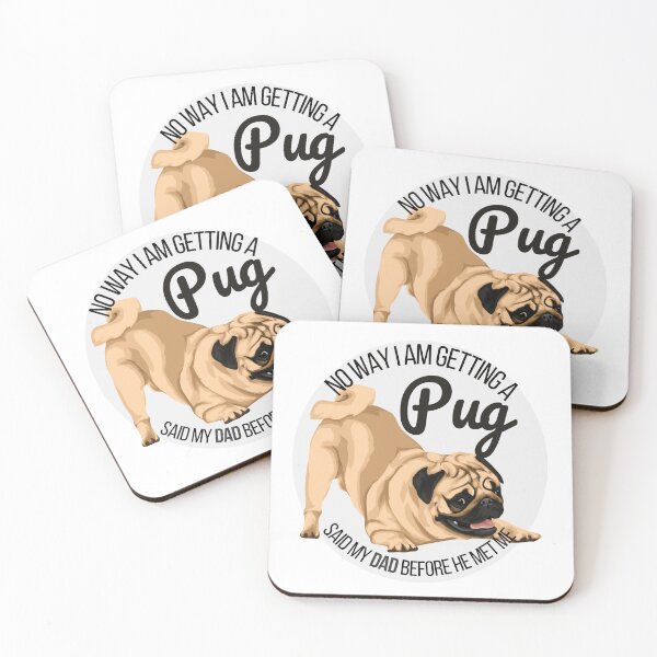 Item preview, Pug sticker designed and sold by MameDesign.