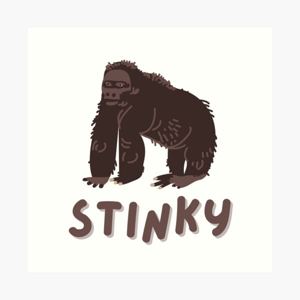Uh Oh Stinky Art Prints Redbubble