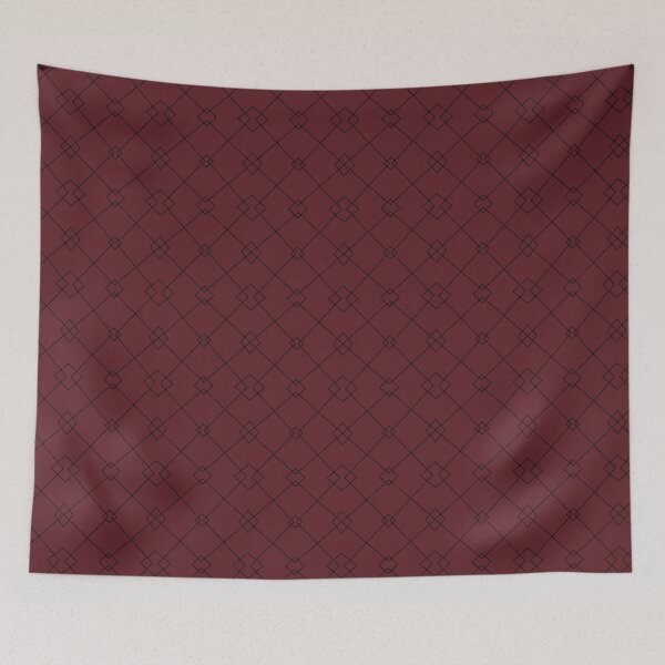 Item preview,  Geometric Pattern  Zig Zag Burgundy1 designed and sold by Antava.