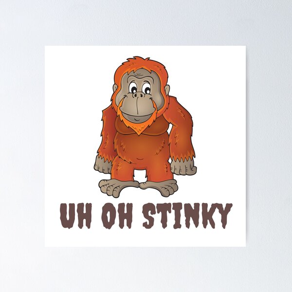 uh oh stinky meme monkey - le monke / world war 1 scene - Uh Oh Stinky -  Posters and Art Prints