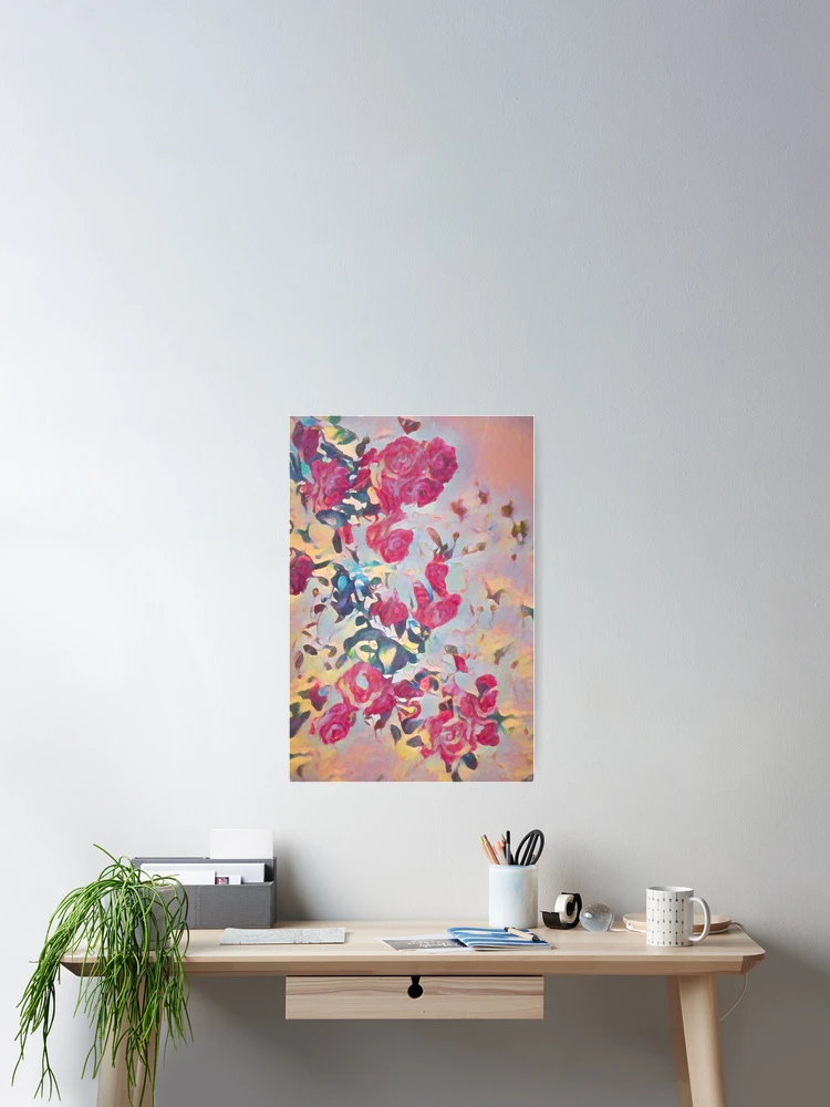 Thumbnail 2 of 3, Poster, Spring Roses designed and sold by secretgardener.