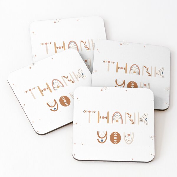 Item preview, Thank you card design designed and sold by Qitchup.