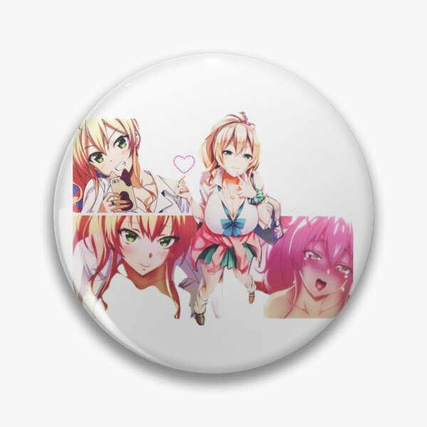 Hajimete no Gal Cosplay Badges Yukana Yame Brooch Icon Collection Bags  Hashiba Junichi Breastpin for Backpacks