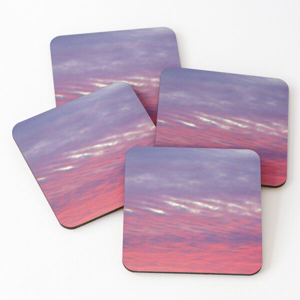 Item preview, altostratus clouds background fading purple to pink ombre cloudy gradient skies sky evening dusk sunset sundown warm perfection designed and sold by leiriin.