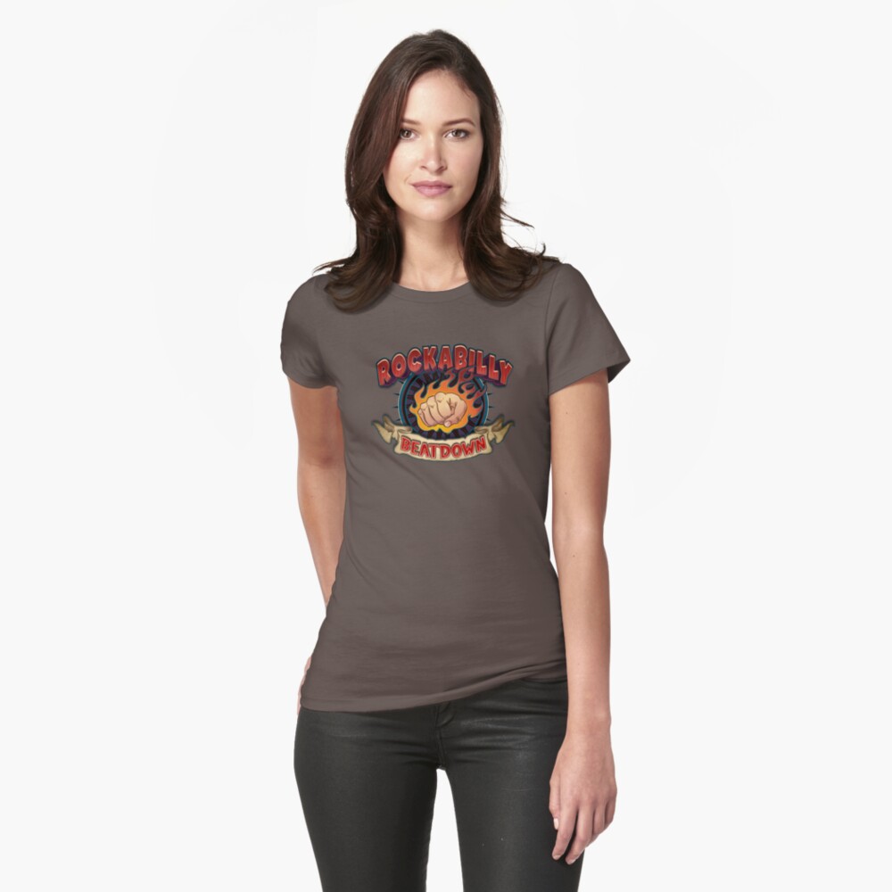 Item preview, Fitted T-Shirt designed and sold by Rumblecade.