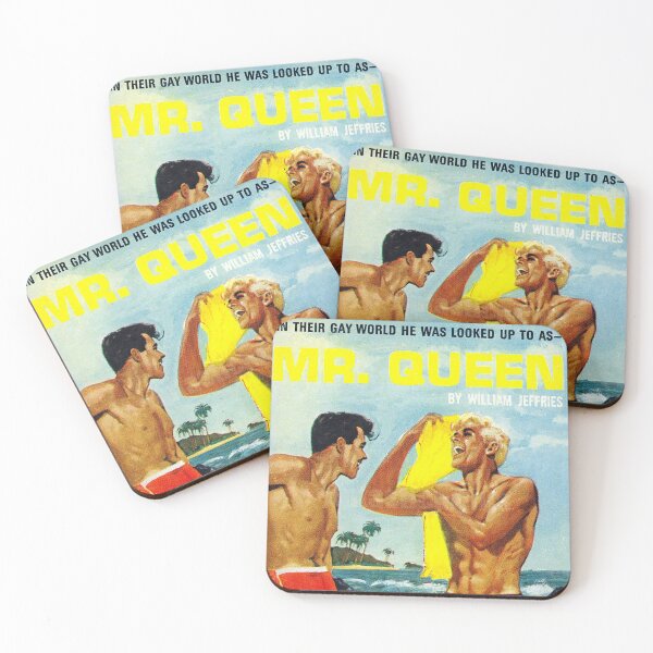 Item preview, Mr. Queen Gay Pulp Fiction Cover designed and sold by IntersectPhoto.