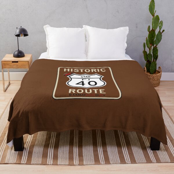 Item preview, Utah Historic Route 40 - Toyota FJ40 Land Cruiser Sign designed and sold by Coloredo.