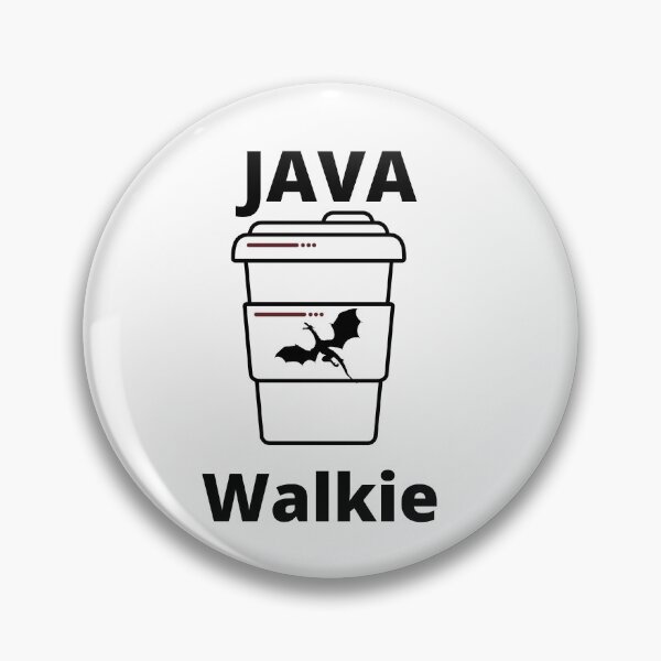 Item preview, Java Walkie Sticker designed and sold by StikEmUp Stickers .