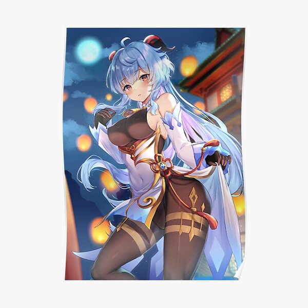 SEXY GANYU GENSHIN IMPACT Poster