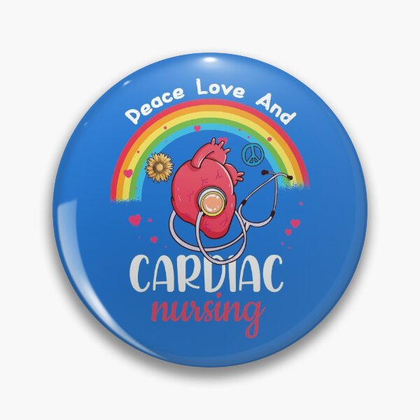 Item preview, Cartoon Heart Cardiac Nurse Gift designed and sold by MrEddie10.