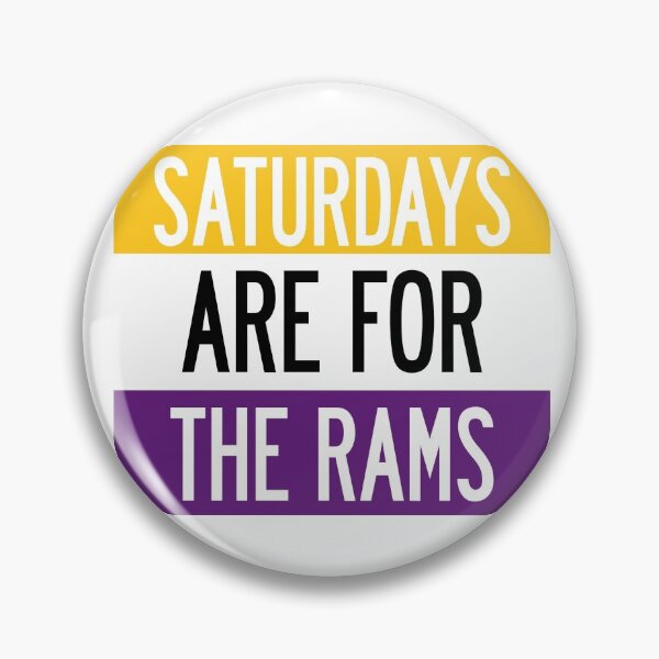 Item preview, saturdays are for the rams designed and sold by juliajohnsonx.
