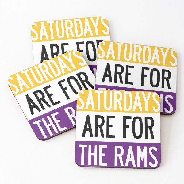 Item preview, saturdays are for the rams designed and sold by juliajohnsonx.