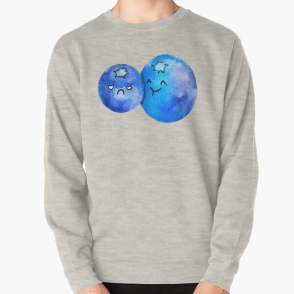 Blueberry Friends Pullover Sweatshirt