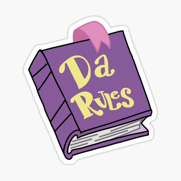 Item preview, Da Rules  designed and sold by bearpasta11.