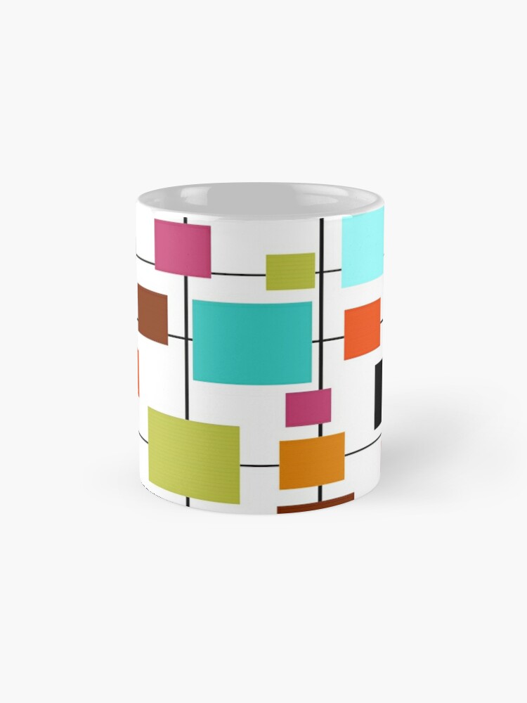 Mid-Century Modern Art 1.3 Coffee Mug by oldurbanfarmhouse