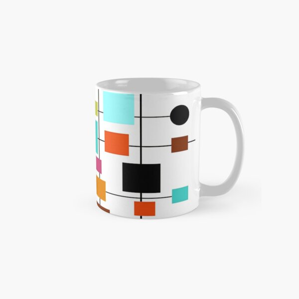 Mid-Century Modern Art 1.3 Coffee Mug by oldurbanfarmhouse