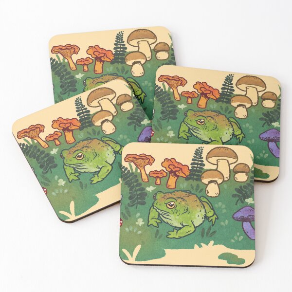 Item preview, Grumpy Shroom Garden Toad designed and sold by Jessuh.