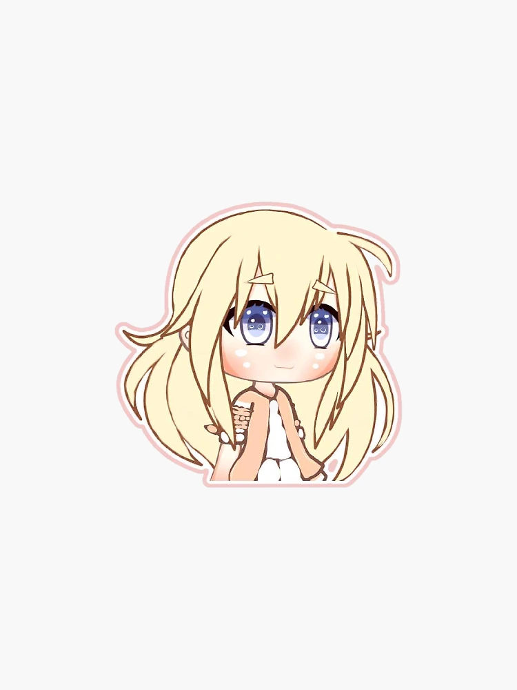 Gacha Life Girl Art Merchandise  Sticker for Sale by BeaconMarketing