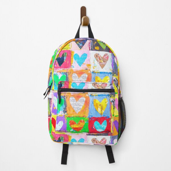 Item preview, Colorful Heart Grid designed and sold by doripatrickart.