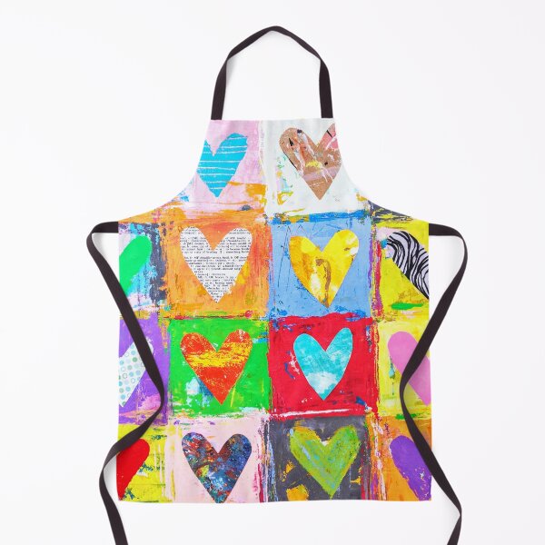 Item preview, Colorful Heart Grid designed and sold by doripatrickart.