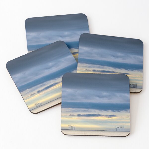 Item preview, Wind Turbines at Sunset designed and sold by heidipics.