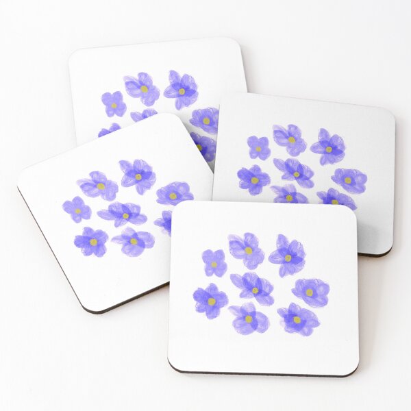Item preview, Purple Watercolor Flowers designed and sold by Lilith McCullough.