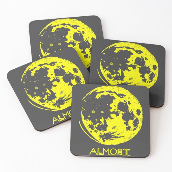Item preview, Full Moon (Almost) Yellow designed and sold by meomello.