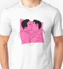 Kiss Me in the Dark Before Things Get Dark Unisex T-Shirt